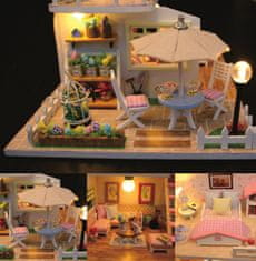 Dvěděti 2Kids Toys miniatura domečku Růžový dům