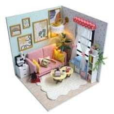 Dvěděti 2Kids Toys miniatura domečku Obývací pokoj Sluneční paprsek