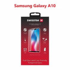 SWISSTEN Sklo Swissten Full Glue, Color Frame, Case Friendly Pro Samsung A105 Galaxy A10 Černé