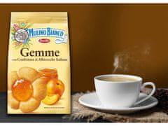 sarcia.eu MULINO BIANCO Gemme- Křehké sušenky s meruňkovou náplní 200g 1 balení