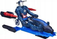 Avengers Iron Patriot Figurka 30 cm + vozidlo Thruster Jet Hasbro.