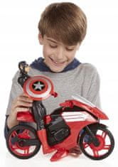 Avengers Kapitán Amerika Figurka 30 cm + motorka Defender Cycle Hasbro.