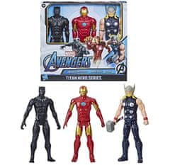 Avengers Avengers Sada 3 Figurek 30 cm. Černý Panter, Iron Man, Thor.