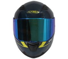 XRC Helma na motorku Motocyklová prilba XRC Pure GP 6 modráblue/yellow fluo vel. S