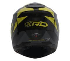 XRC Helma na motorku black/yellow fluo vel. XS