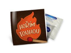 Nekupto Vtipný kondom Hořím touhou
