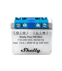 Shelly Shelly Plus PM Mini - modul pro měření spotřeby do 16A (WiFi, Bluetooth)