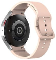 4wrist Silikonový řemínek pro Samsung Galaxy Watch 6/5/4 - Pink Sand