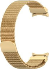 4wrist Milánský tah s magnetickým zapínáním pro Samsung Galaxy Watch 6/5/4 - Gold