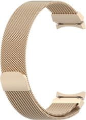 4wrist Milánský tah s magnetickým zapínáním pro Samsung Galaxy Watch 6/5/4 - Rose Gold