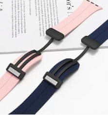 4wrist Silikonový řemínek s magnetickou sponou pro Apple Watch 42/44/45/49 mm - Lavender