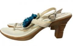 LEVNOSHOP Dámské sandále - bílé 39