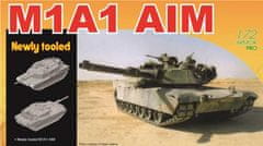 Dragon M1A1 AIM, Model Kit tank 7614, 1/72