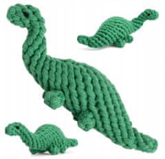 Nuxie 2548 Hračka pro psa dinosaurus 25 cm zelená