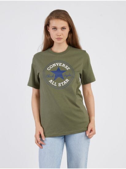 Converse Khaki dámské tričko Converse