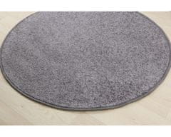 Vopi Kusový koberec Capri šedý kruh 57x57 (průměr) kruh
