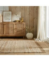 Flair AKCE: 200x290 cm Kusový koberec Levi Chenille Jute Natural 200x290