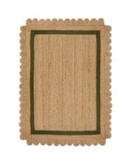Flair Kusový koberec Grace Jute Natural/Green 120x170