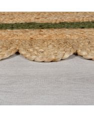 Flair Kusový koberec Grace Jute Natural/Green 120x170