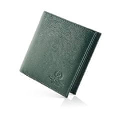 PAOLO PERUZZI Dámská kožená peněženka In-28-Gr Green