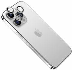 FIXED Ochranná skla čoček fotoaparátů Camera Glass pro Apple iPhone 15/15 Plus FIXGC2-1200-GR, šedá