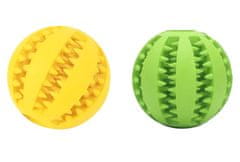 SEFIS Šéfisův odolný psí míček 6cm - Barva : Žlutá