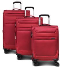 Velký kufr Dublin Bright Red