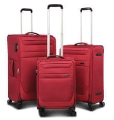 Velký kufr Dublin Bright Red