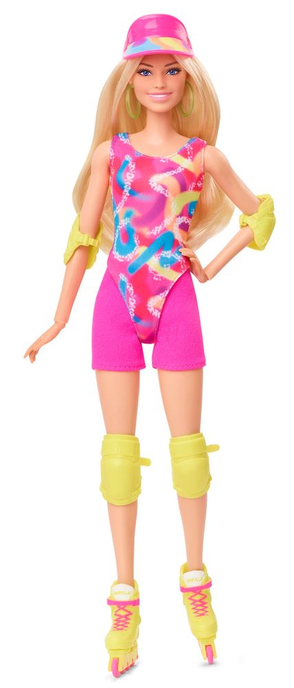 Levně Mattel Barbie ve filmovém oblečku na kolečkových bruslích HRB04
