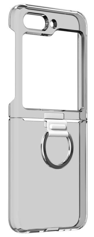 Levně Samsung Clear Case with Ring Holder Z Flip 5 GP-FPF731SBDTW
