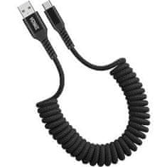 Yenkee YCU 500 BK Kroucený kabel USB A/C
