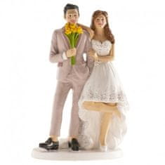 MojeParty Figurka na dort Svatební pár Narcisy 16 cm