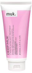 muk™ HairCare DEEP Regenerační a uhlazující Minutová Ultra Jemná maska na vlasy Deep Muk na bázi extraktu z mořských řas 200 ml