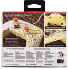 Power A Enhanced Wired Controller, Pikachu Blush (SWITCH) (1526547-01)