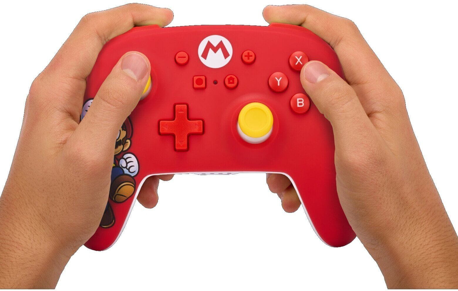 PS4 bezdrátový ovladač Super Mario