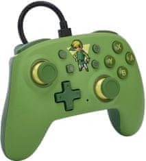 Power A Nano Wired Controller, Toon Link (SWITCH) (NSGP0203-01)