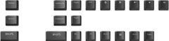 CZC.Gaming Satyr, keycaps, 124 kláves, OEM, černé