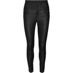 Vero Moda Dámské kalhoty VMDONNA Skinny Fit 10297439 Black (Velikost XS/32)