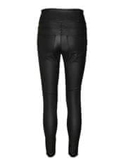 Vero Moda Dámské kalhoty VMDONNA Skinny Fit 10297439 Black (Velikost XS/32)