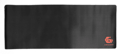Gembird Podložka pod myš látková černá, MP-GAME-XL, herní, 350x900