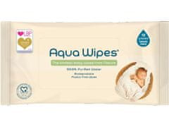 Aqua Wipes BIO Aloe Vera 100% rozložitelné ubrousky, 99% vody, 12ks