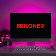 BRILONER BRILONER USB Smart RGB LED pásek s hudebním senzorem 500 cm 0,05W bílé BRILO 2309-150