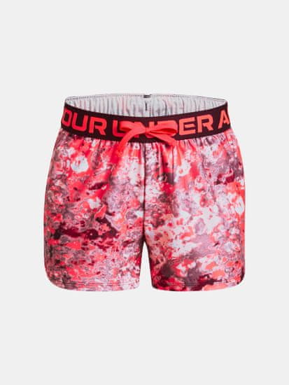 Under Armour Kraťasy Play Up Printed Shorts-RED