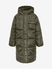 ONLY Khaki holčičí prošívaný kabát ONLY New Belinda 158