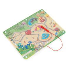 LEBULA Magnetická hra s bludištěm pro děti