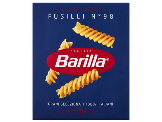 Barilla BARILLA Fusilli -Italské těstoviny s gimlets 500g