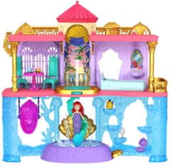 Disney Princess Malá panenka Ariel a královský zámek HLW95