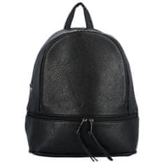 Urban Style Trendový dámský koženkový batůžek Alako, černá