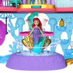 Disney Princess Malá panenka Ariel a královský zámek HLW95