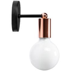 BPS-koupelny Nástěnná lampa kovová Kinkiet, růžové zlato 392205